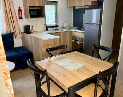 Cap&rsquo;Oceha — Mobil-home 6 personnes · Camping 4★ Les Viviers · Cap Ferret